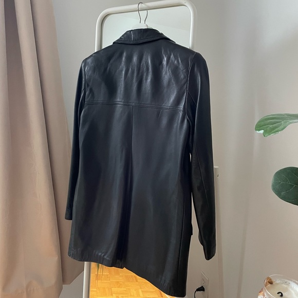 Danier leather trench - Picture 3 of 4